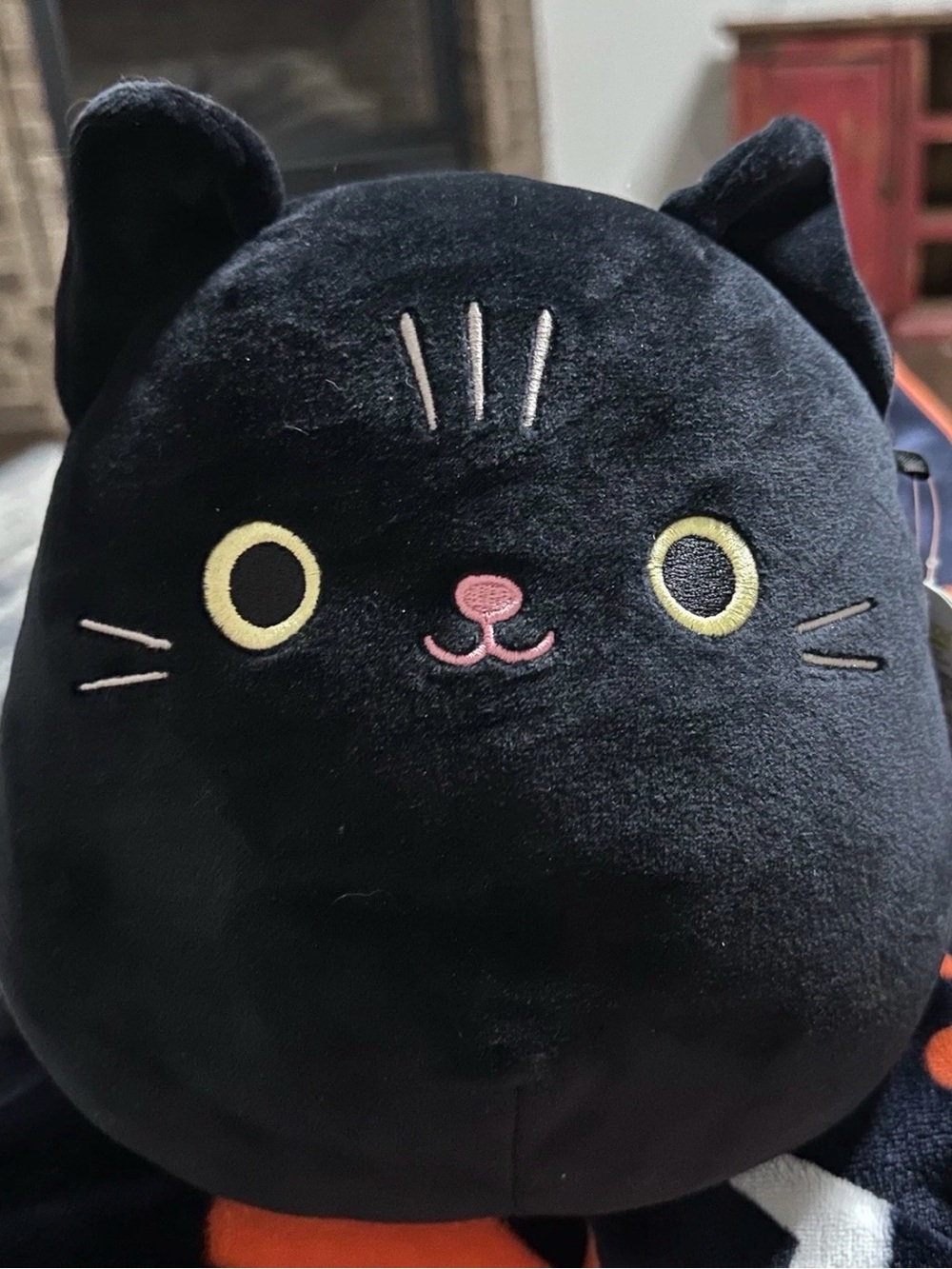 Rare 8” Jamal The Black Cat Squishmallow Hot Topic Exclusive NWT HTF